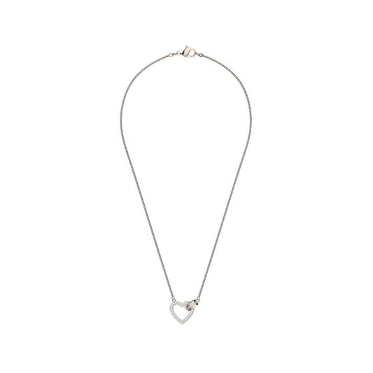 Glamorous 925 Silver Heart Pendant Chain”