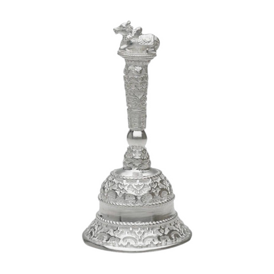 SILVER NANDI POOJA GHANTE/BELL