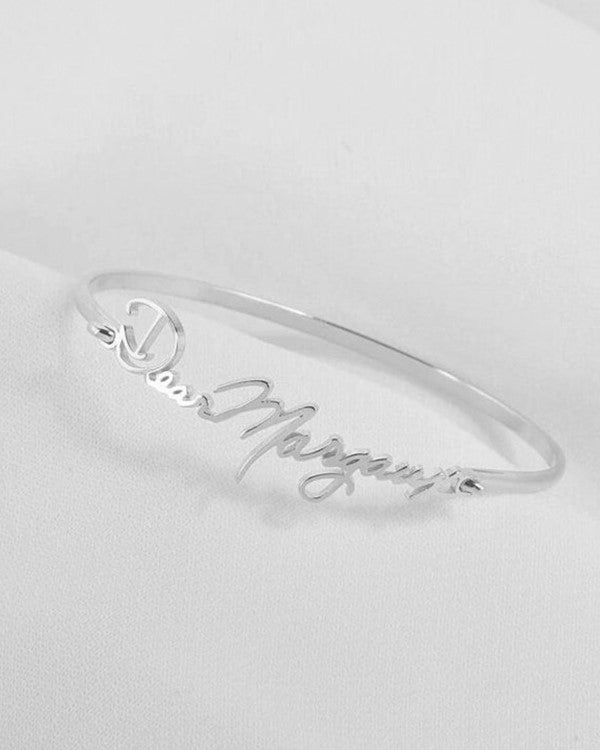 PERSONALISED NAME KADA/BANGLE FOR HER