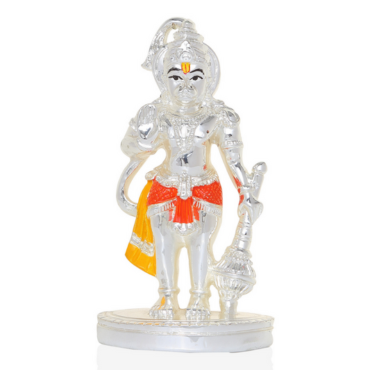 Silver Coated Hanuman Murthy