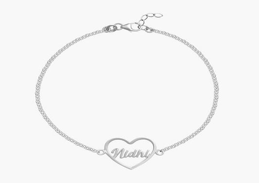 PERSONALISED NAME CHARM BRACELET