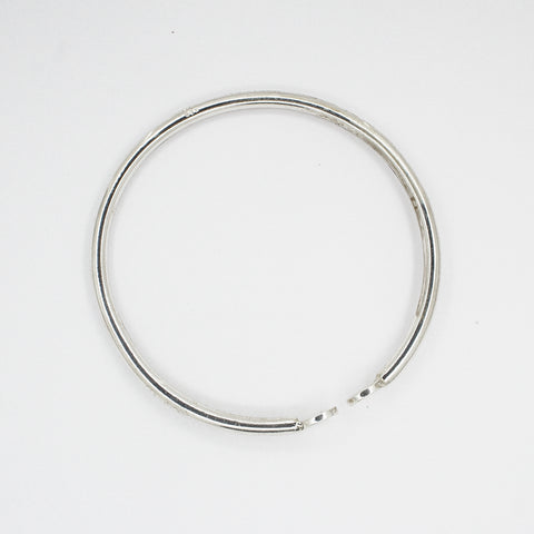 SOLID MENS T KADA/BANGLE 925 SILVER