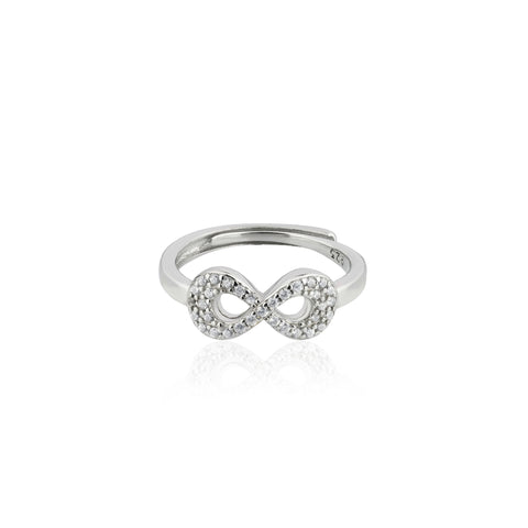 925 SILVER NFINITY SILVER RING