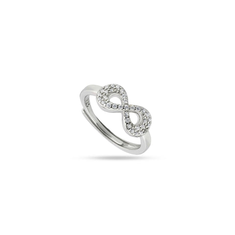 925 SILVER NFINITY SILVER RING