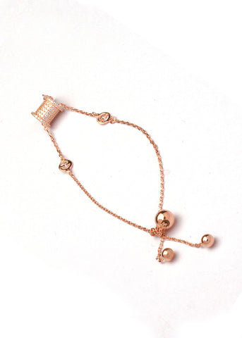 ROSE GOLD CARTIER DESIGN MOVING BALL BRACELET