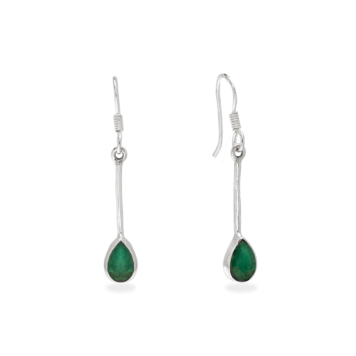 NATURAL BLUE GREEN COMBIN STONE HANGING 925 SILVER HANGING