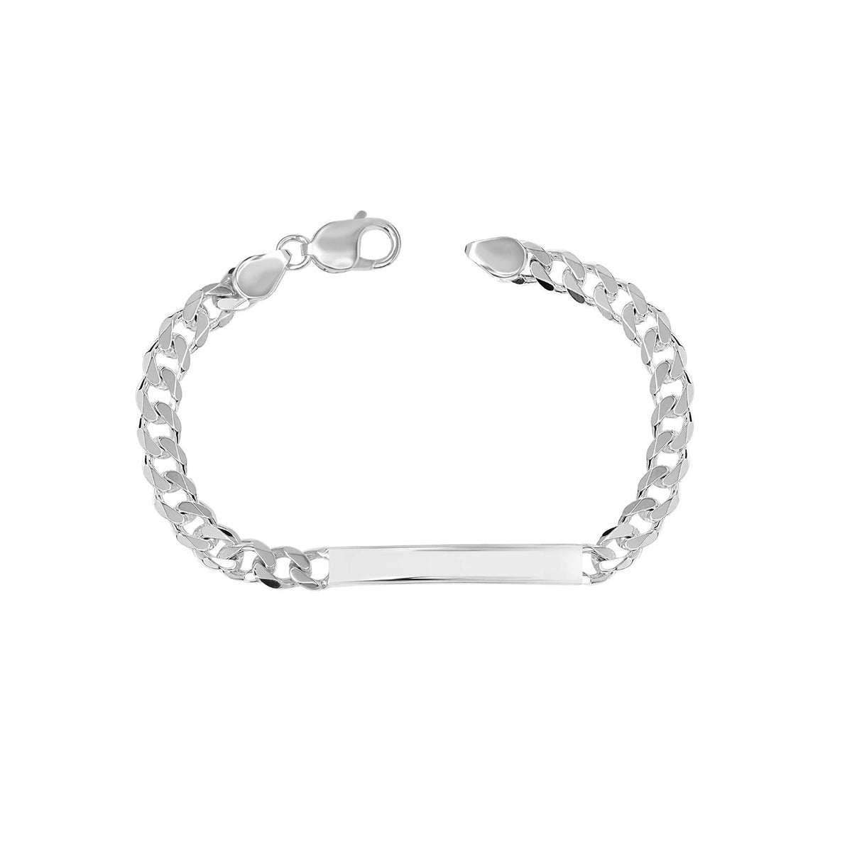 925 Silver Curb Bracelet”