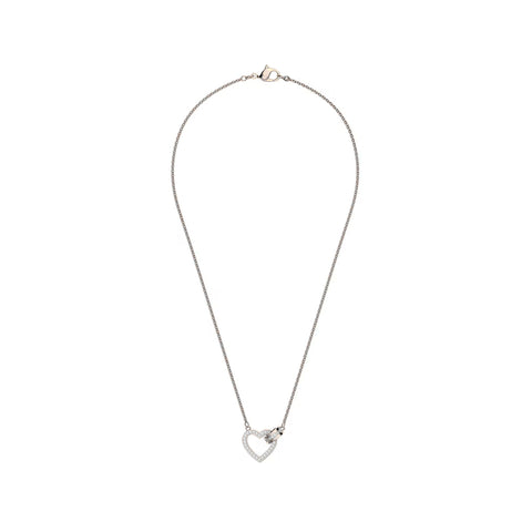 Glamorous 925 Silver Heart Pendant Chain”