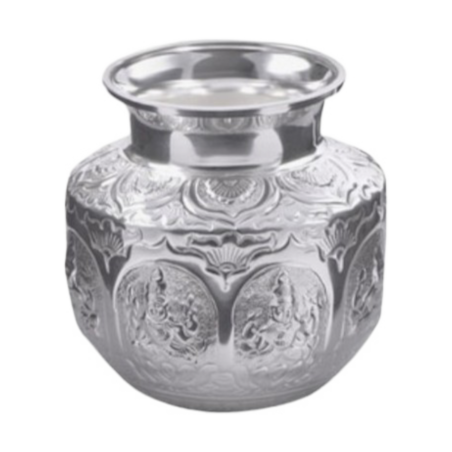 925 silver 8laxmi silver pot