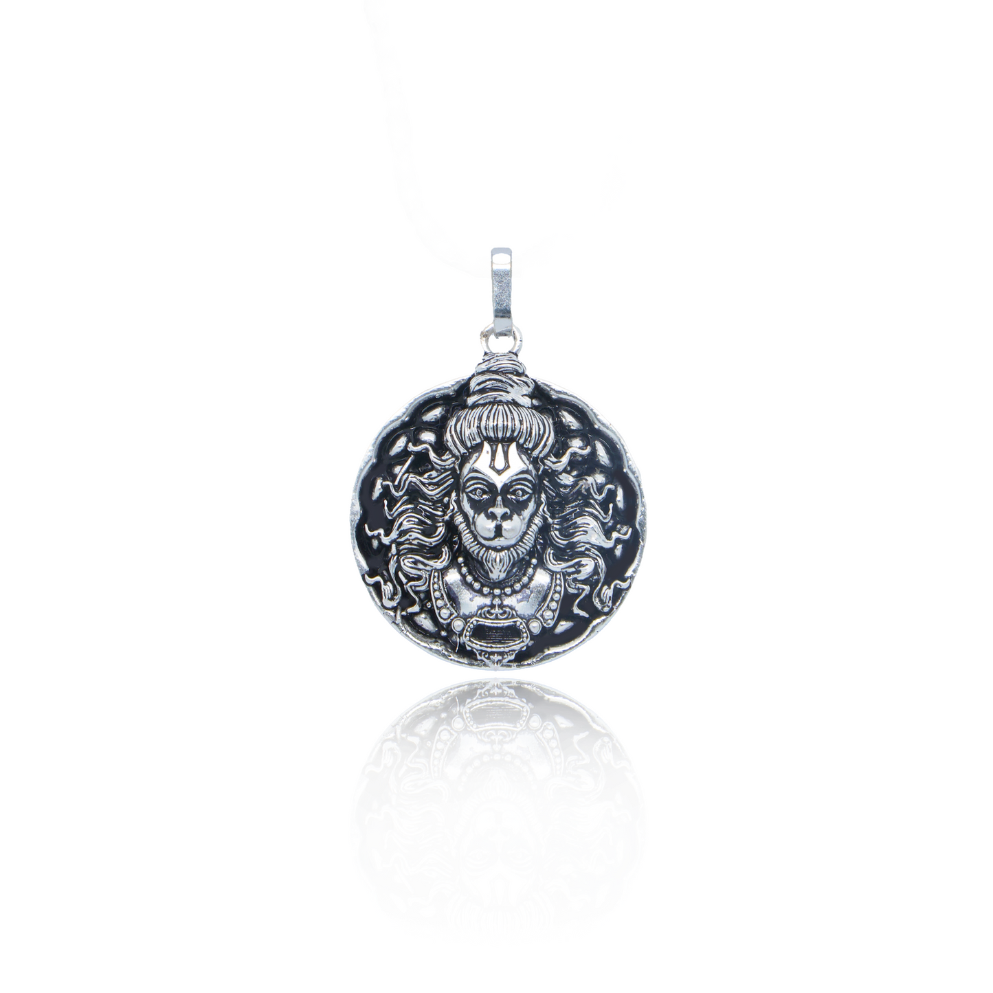 925 Sterling Silver God Hanuman Pendant for Men and Women| Tejas | Without Chain| With Certificate Of Authenticity and BIS Hallmark