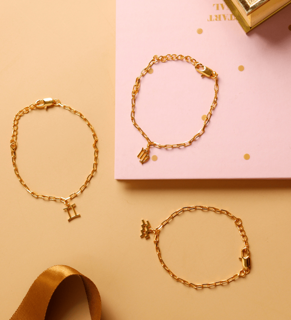 ZODIAC SIGN BRACELET FOR HER