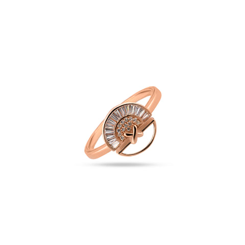 Rose Gold Cocktail Ring