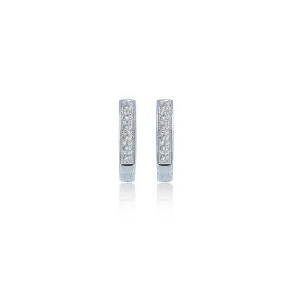 925 Sterling Silver unisex  Circularn  hoops