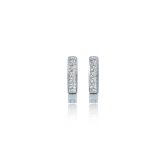 925 Sterling Silver unisex  Circularn  hoops