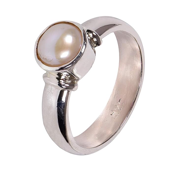 SEMI PRECIOUS PEARL RING