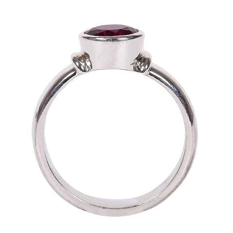 SEMI PRECIOUS RUBY STONE RING