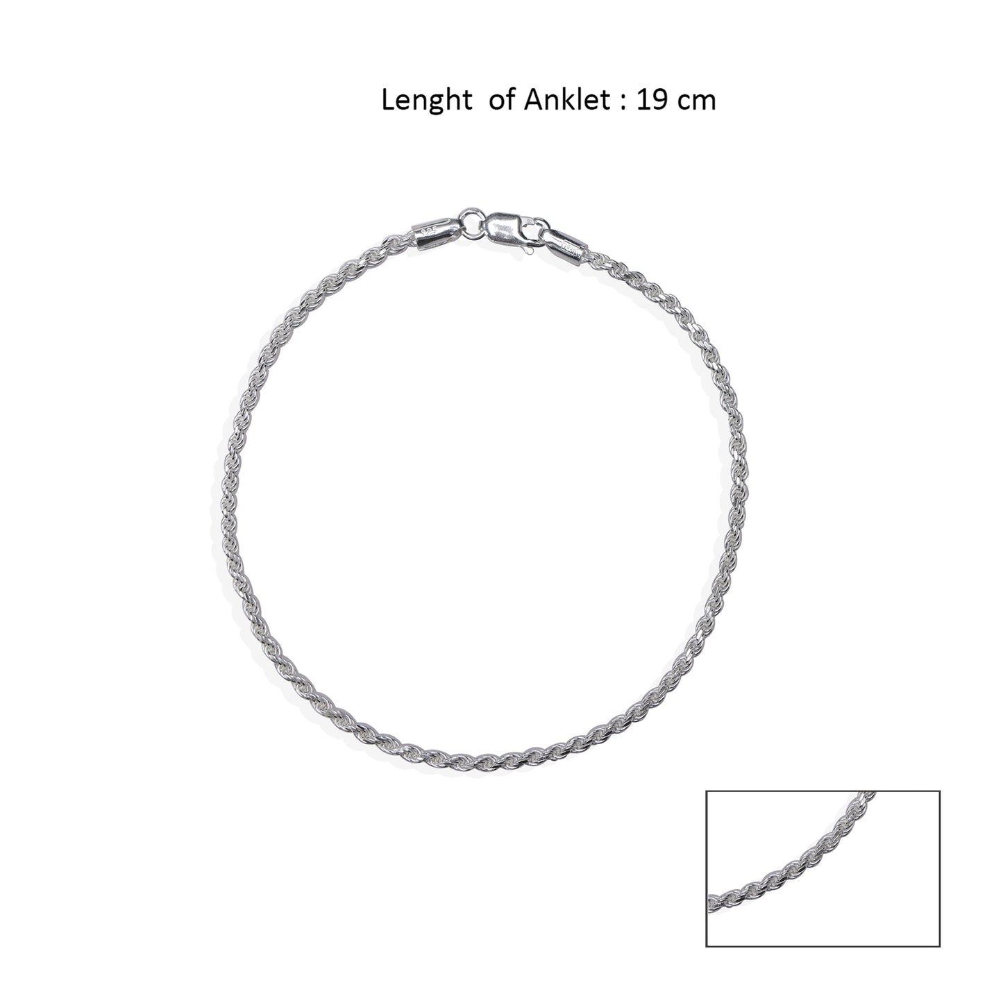 ROPE  DESIGN ANKLETS FOR HER
