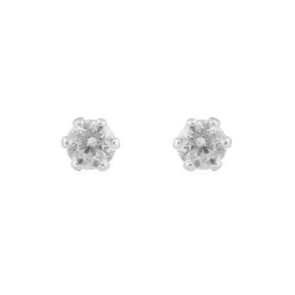 SILVER STONE STUD