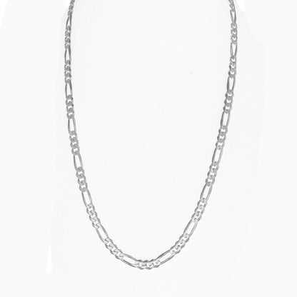 SILVER FIGARO CHAIN FOR HIM