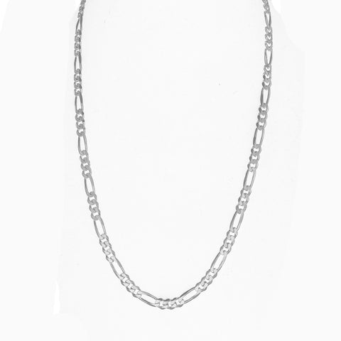 SILVER FIGARO CHAIN FOR HIM