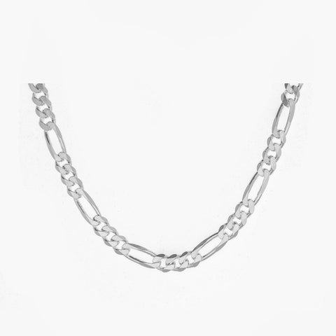 SILVER FIGARO CHAIN FOR HIM