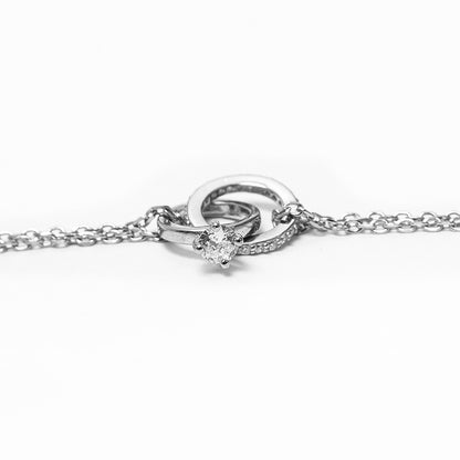 DOUBLE RING BRACELET FOR HER