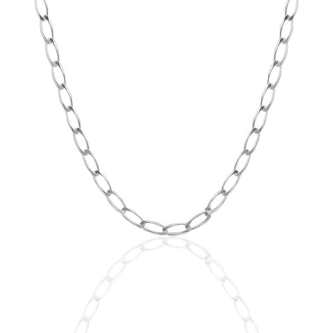 SILVER LINK CHAIN FOR HIM