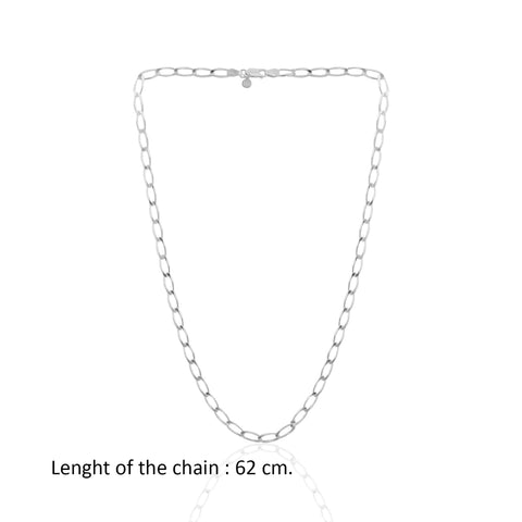 SILVER LINK CHAIN FOR HIM