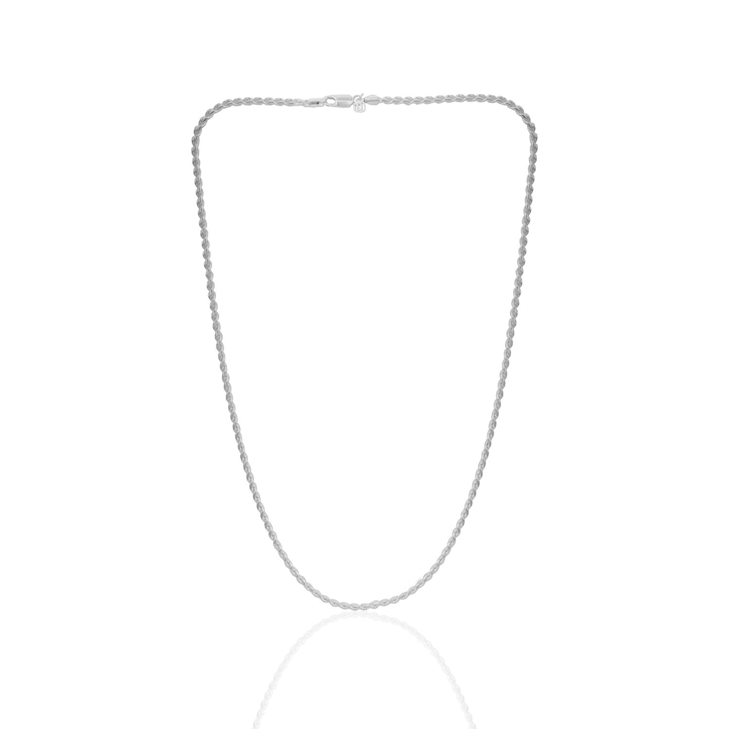 TWISTED SOLID DESIGN CHAIN FOR HIM