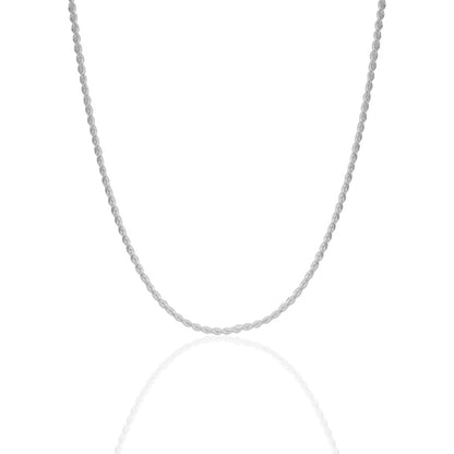 TWISTED SOLID DESIGN CHAIN FOR HIM