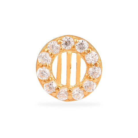 14K YELLOW GOLD STUD