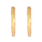 18K YELLOW GOLD  HOOPS