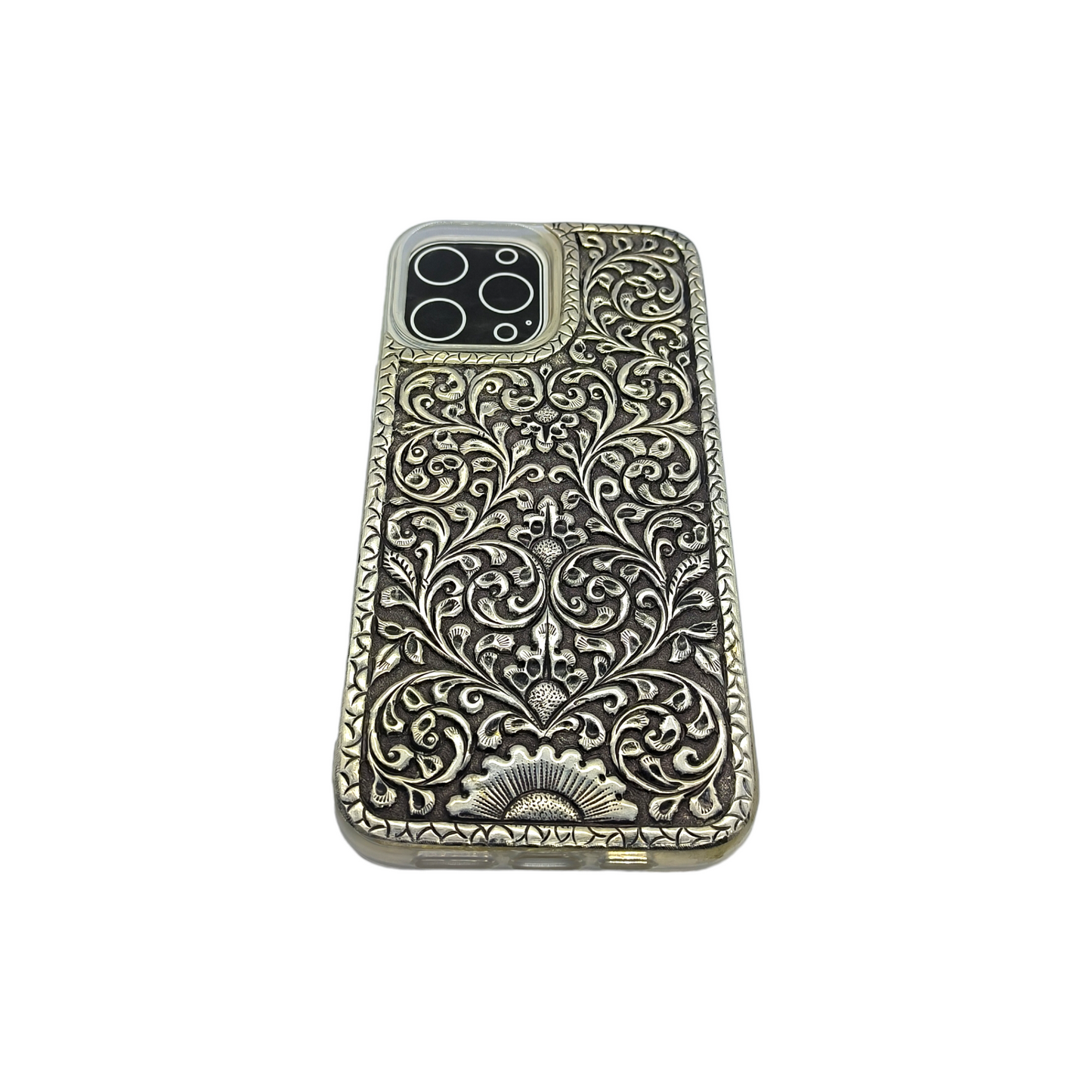 EXCLUSIVE SILVER OXIDIZED PHOME CASE