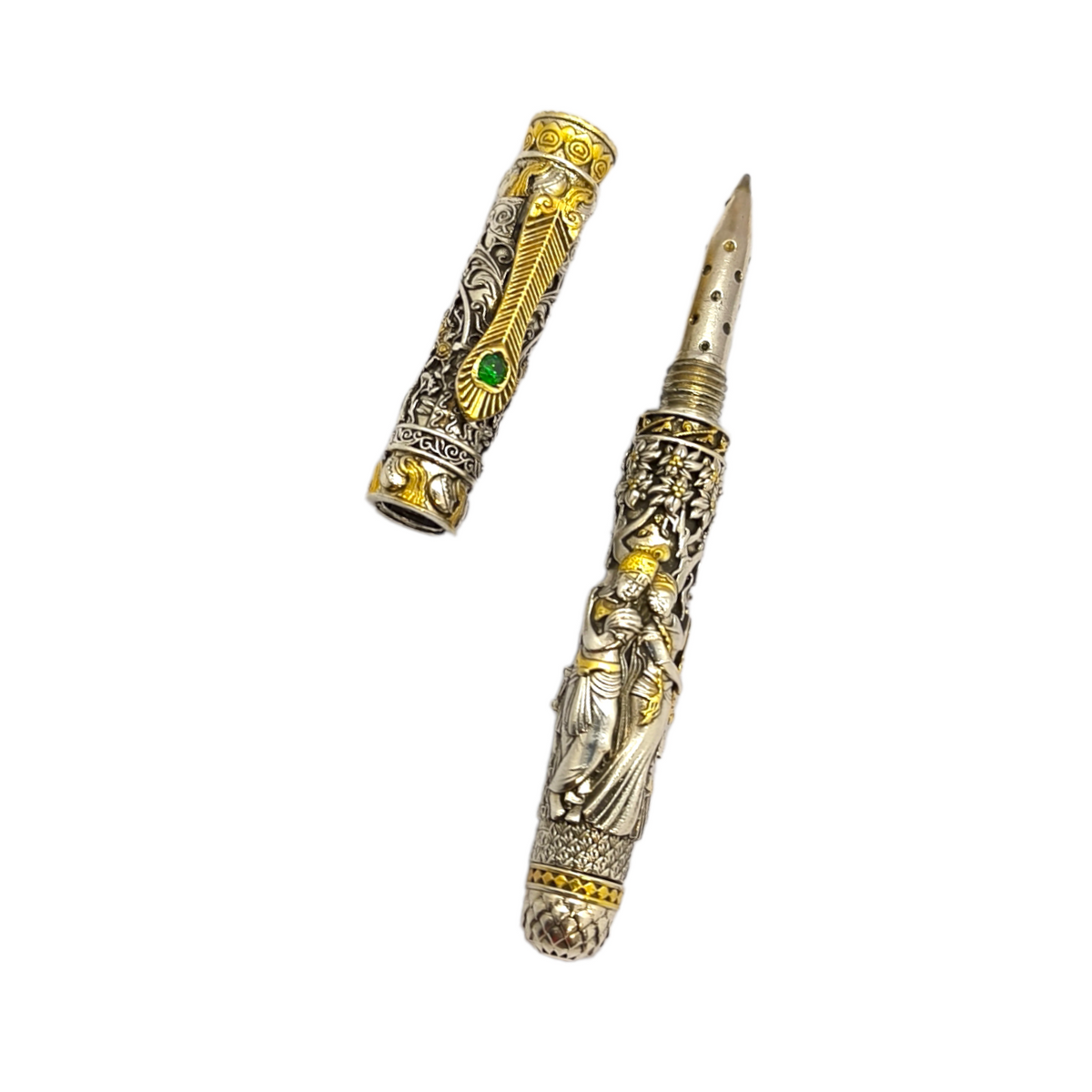 RADHA KRISHNA EXCLUSIVE PURE SILVER PEN