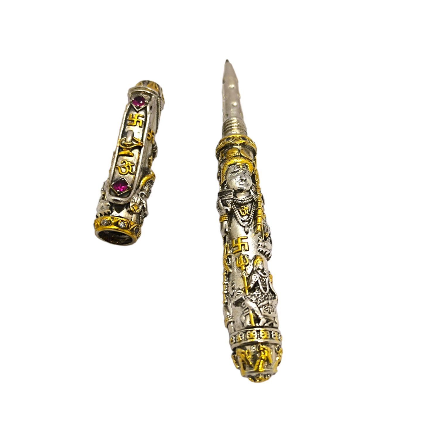 Silver Shiva Antique Nakash Pen