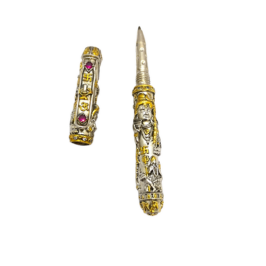 Silver Shiva Antique Nakash Pen