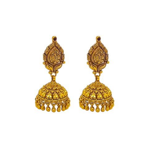 ANTIQUE PLAIN GOLD DESIGN JUMKI