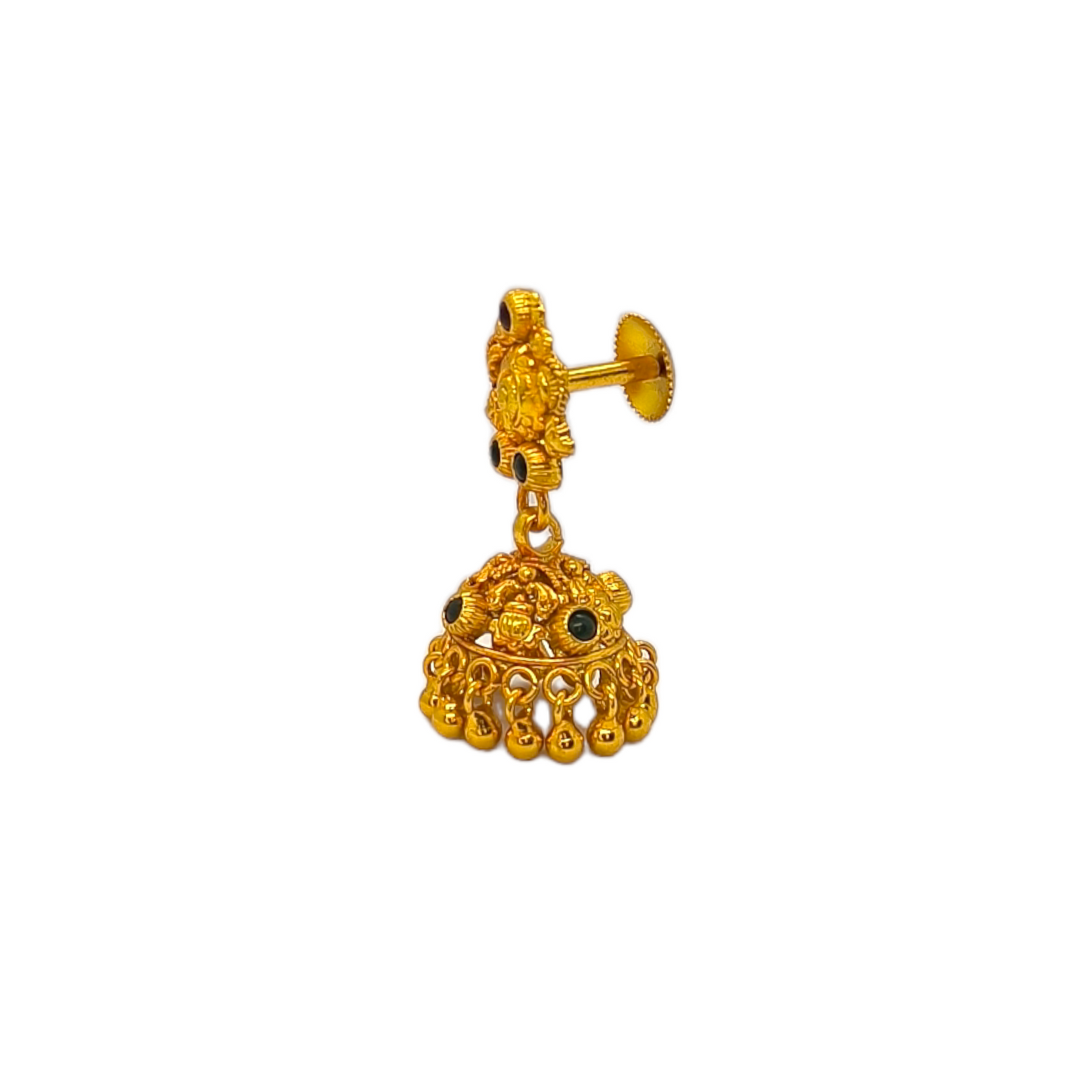 ANTIQUE STUDDED EITH EMERALD STONE