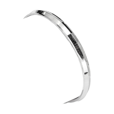 925 SILVER MEN'S PUNJABI KADA/BANGLE HAND CUFF FOR HIM