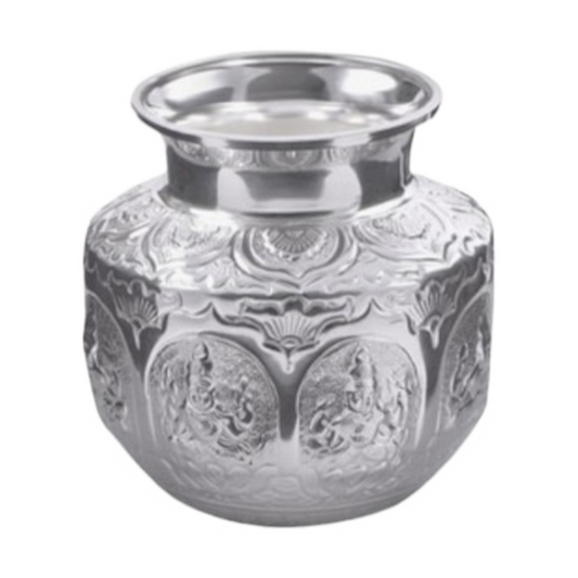 SILVER 8LAXMI KALASH/CHAMBU