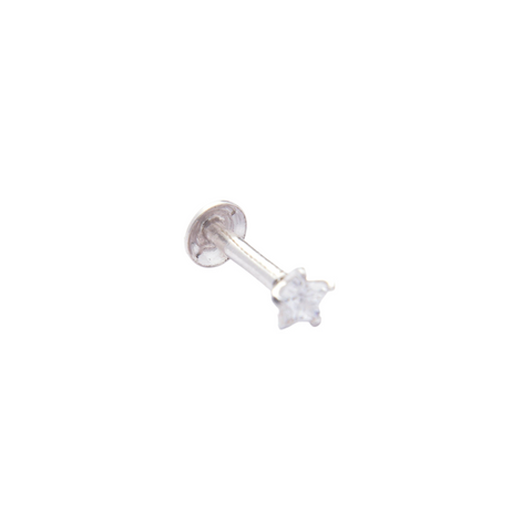 ZIRCONIA STUDED NOSE STUD