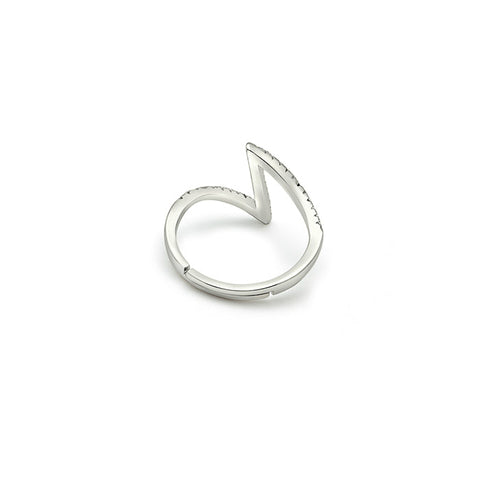 Silver Flash Ring