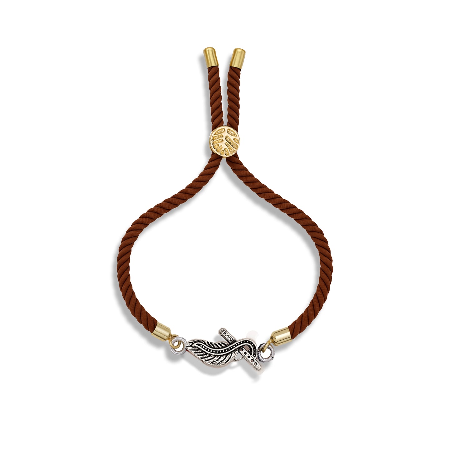 925 Silver krishna adjustable band rakhi