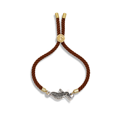 925 Silver krishna adjustable band rakhi