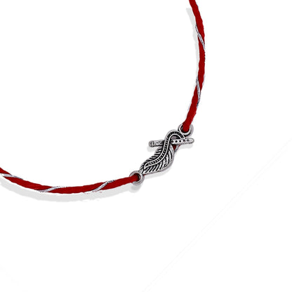 925 Silver Krishna flute Rakhi