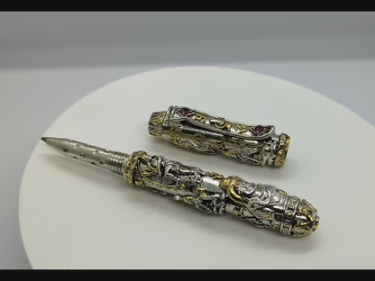 Silver Shiva Antique Nakash Pen