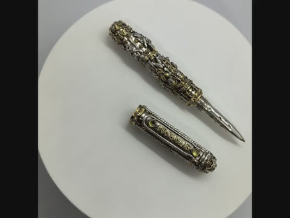 Silver Ram Sita Nakash Antique pen