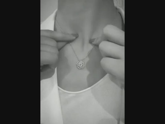 2 in 1 magnetic heart  necklace