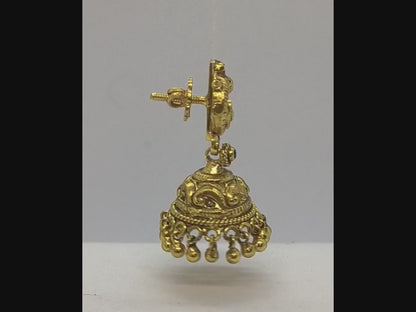 ANTIQUE PEACOCK DESIGN JUMKI