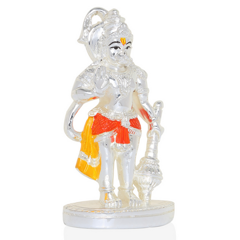 Silver Coated Hanuman Murthy